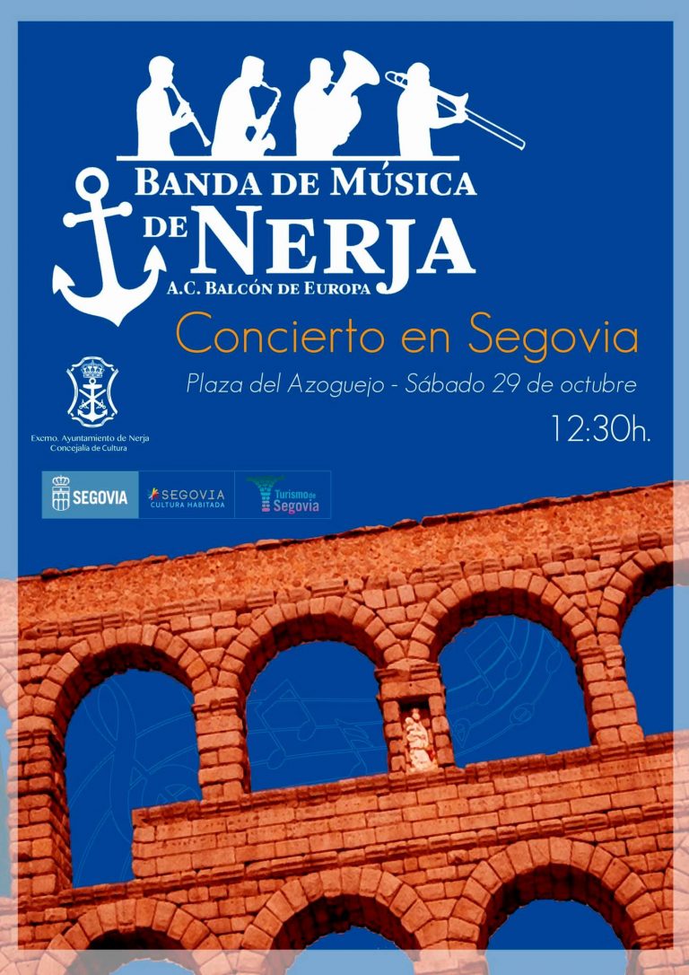 La Banda de Música de Nerja ofrecerá un concierto en Segovia