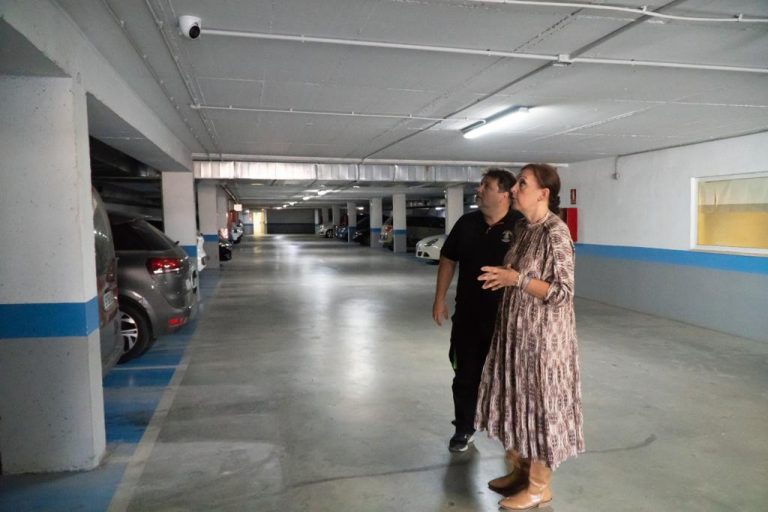 El Ayuntamiento renueva el sistema de videovigilancia del aparcamiento Verano Azul